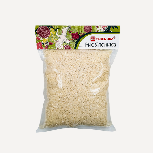Изображение товара Рис "Японика" Takemura для японской и европейской кухни 800 г, Япония