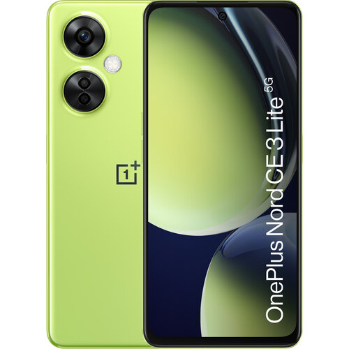 Смартфон OnePlus Nord CE 3 Lite 8/128 ГБ Global, Dual nano SIM, зеленый смартфон oneplus 10t 8 128 гб global dual nano sim черный