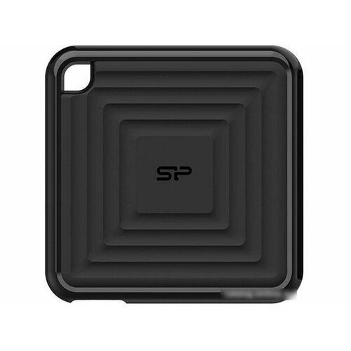 Внешний SSD Silicon Power PC60 External 2TB черный SP020TBPSDPC60CK ssd silicon power pc60 480 гб sp480gbpsdpc60ck