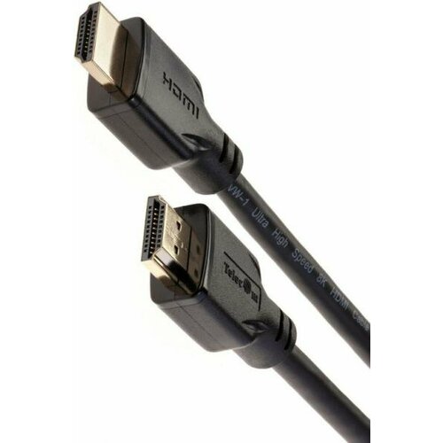 кабель hdmi 19m m ver 2 1 8k 60 hz 0 5m telecom Кабель HDMI 19M/M, ver. 2.1, 8K@60 Hz 3m Telecom