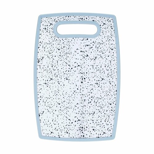 Доска разделочная двухсторонняя с ручкой - 22х36см серая 550₽