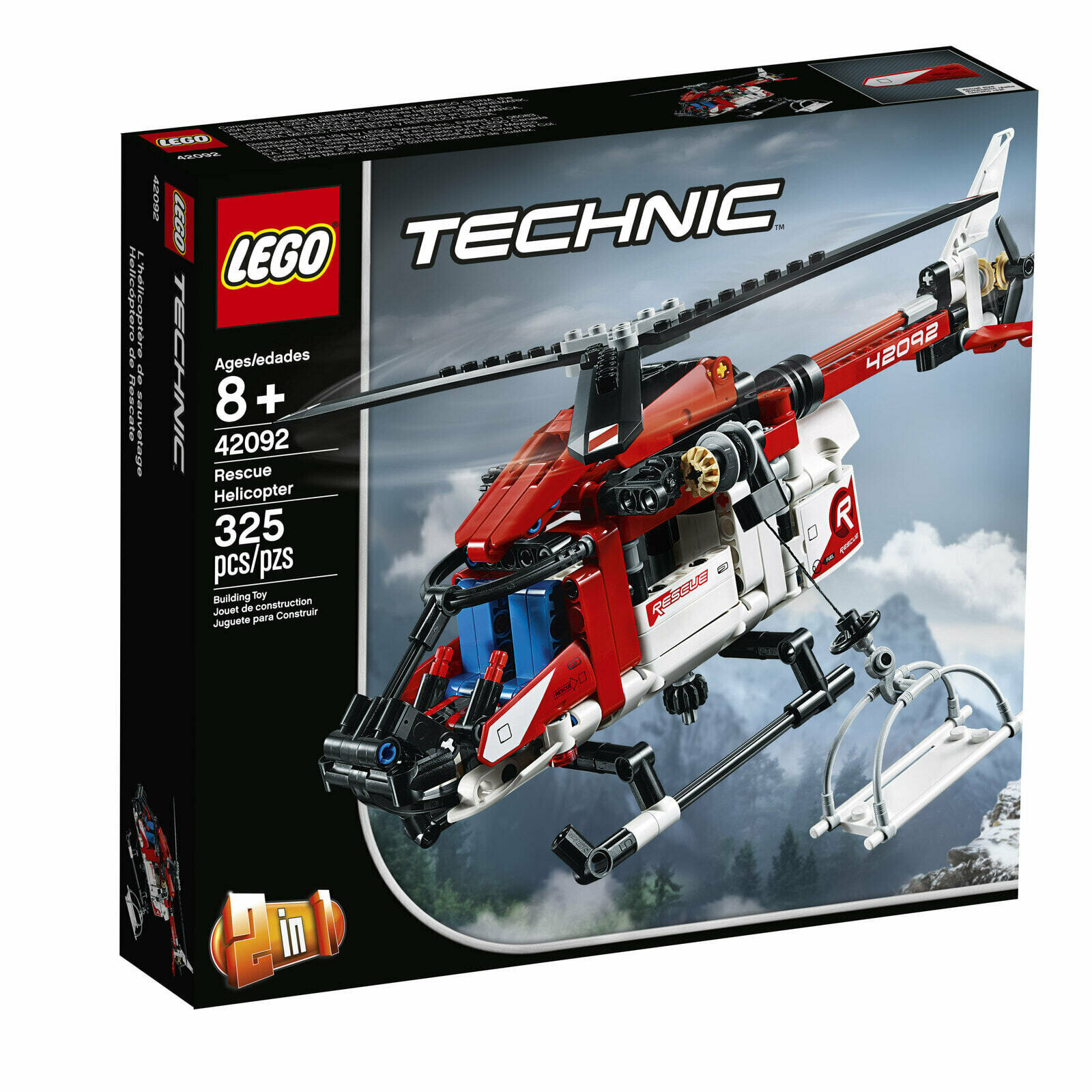 Конструктор LEGO Technic 42092 Спасательный вертолёт