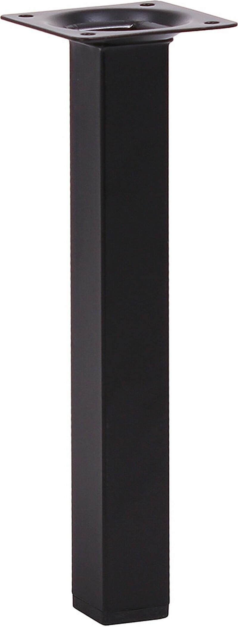 Мебельная ножка Larvij металлическая черная 20 см
