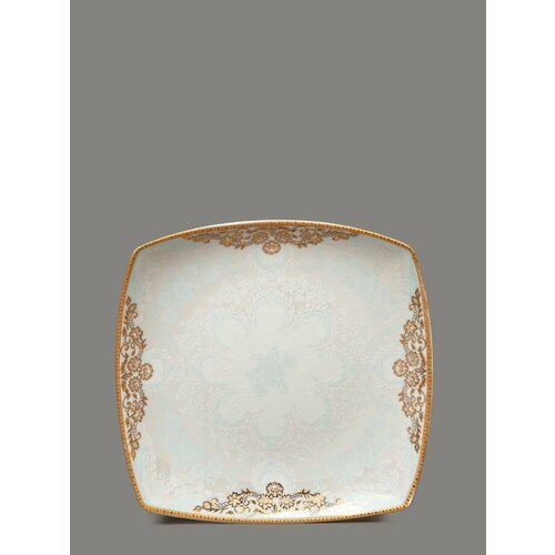 Набор плоских тарелок 20 см 6 шт фарфор981i Yalda