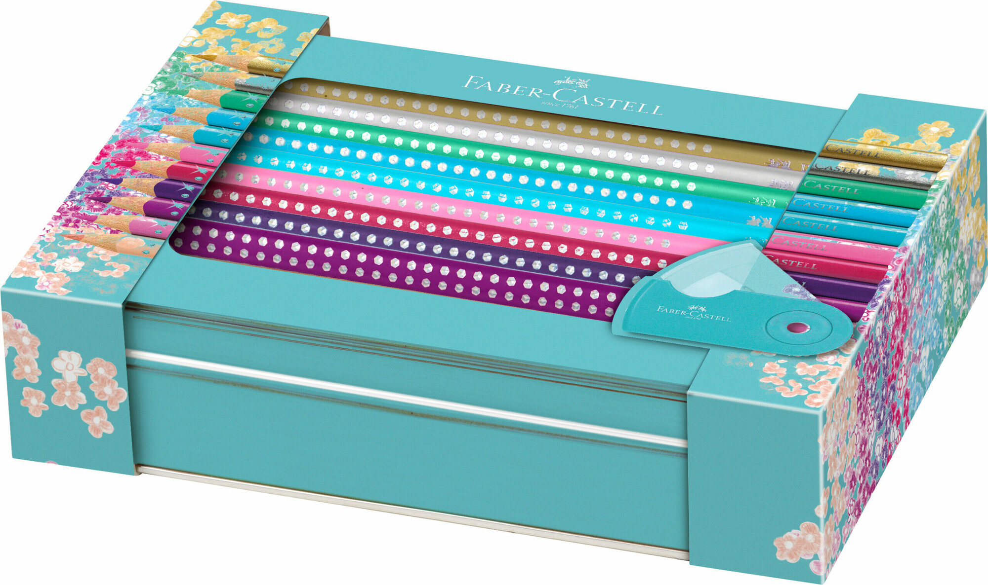 Карадаши Gift set Sparkle, 21 цвет Faber-Castell - фото №6