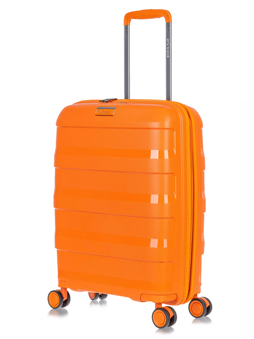 Чемодан Lcase Monaco Ch0951, 48 л, размер S, оранжевый