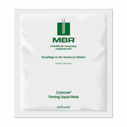 Укрепляющая тканевая маска для лица MBR CytoLine Firming Liquid Mask mbr cytoline eyecare firming concentrate 15 мл