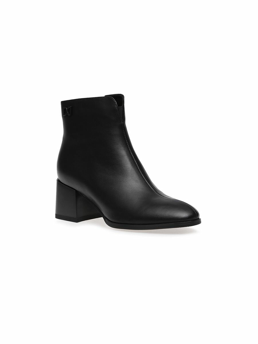 фото Ботильоны на осень кожаные женские El Tempo CSN214 -F7083-T1281 -Т -BLACK черный 37