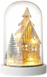 Декор новогодний шар-купол настольный с подсветкой Snowy town New Year Tkano TK23-NY_LIGHT001
