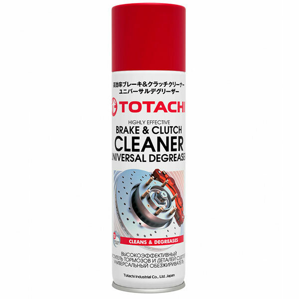 Totachi Очиститель тормозов и деталей сцепления "Brake & Clutch Cleaner", 650 мл