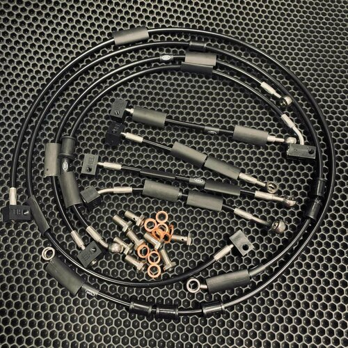 Yamaha MXT-850 Niken 2018+ Комплект армированных тормозных шлангов