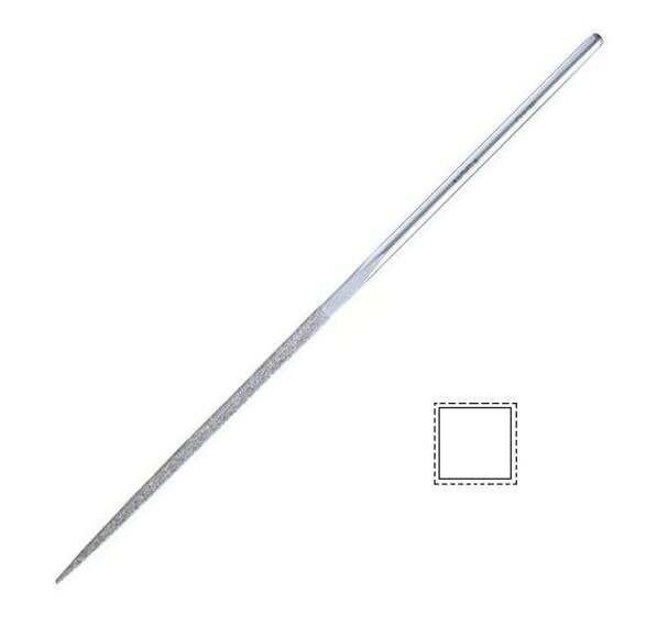 фото Надфиль алмазный остроносый квадратный 160 мм 80/63(2826-0017)