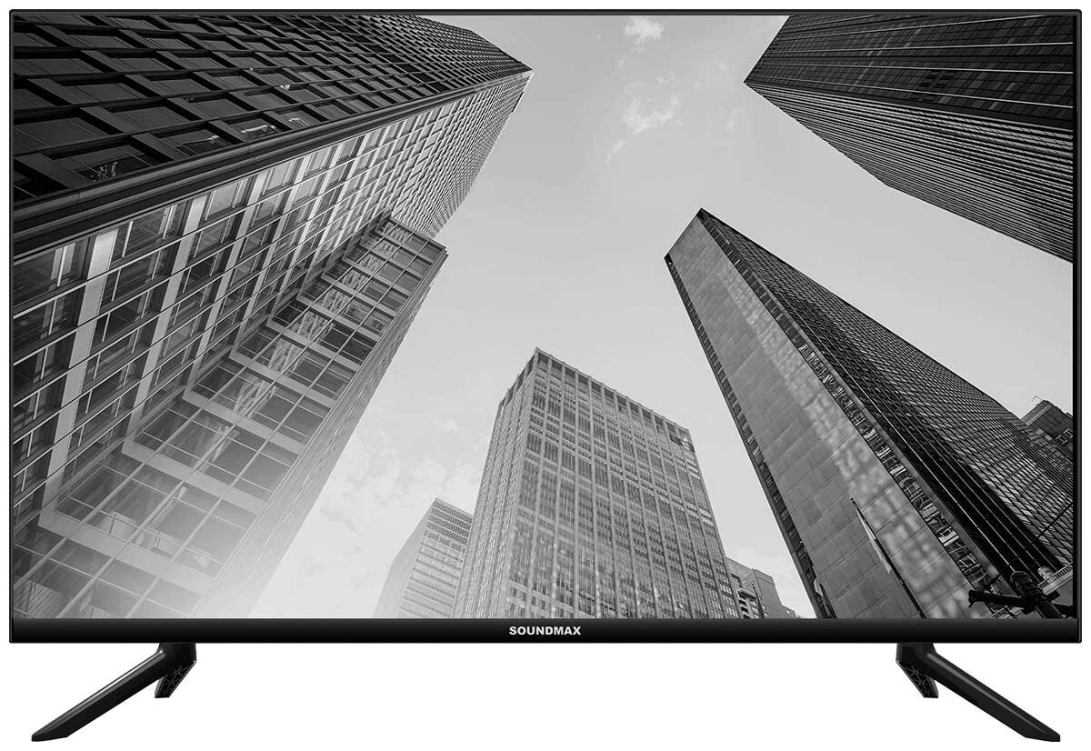 Телевизор LED 32" Soundmax SM-LED32M13S черный SMART AndroidTV