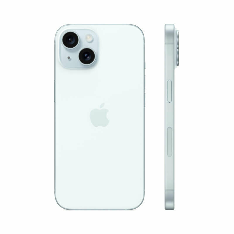 Смартфон Apple iPhone 15, 128GB, 2 SIM, Wi-Fi, Bluetooth, NFC, OLED, синий — фото 1