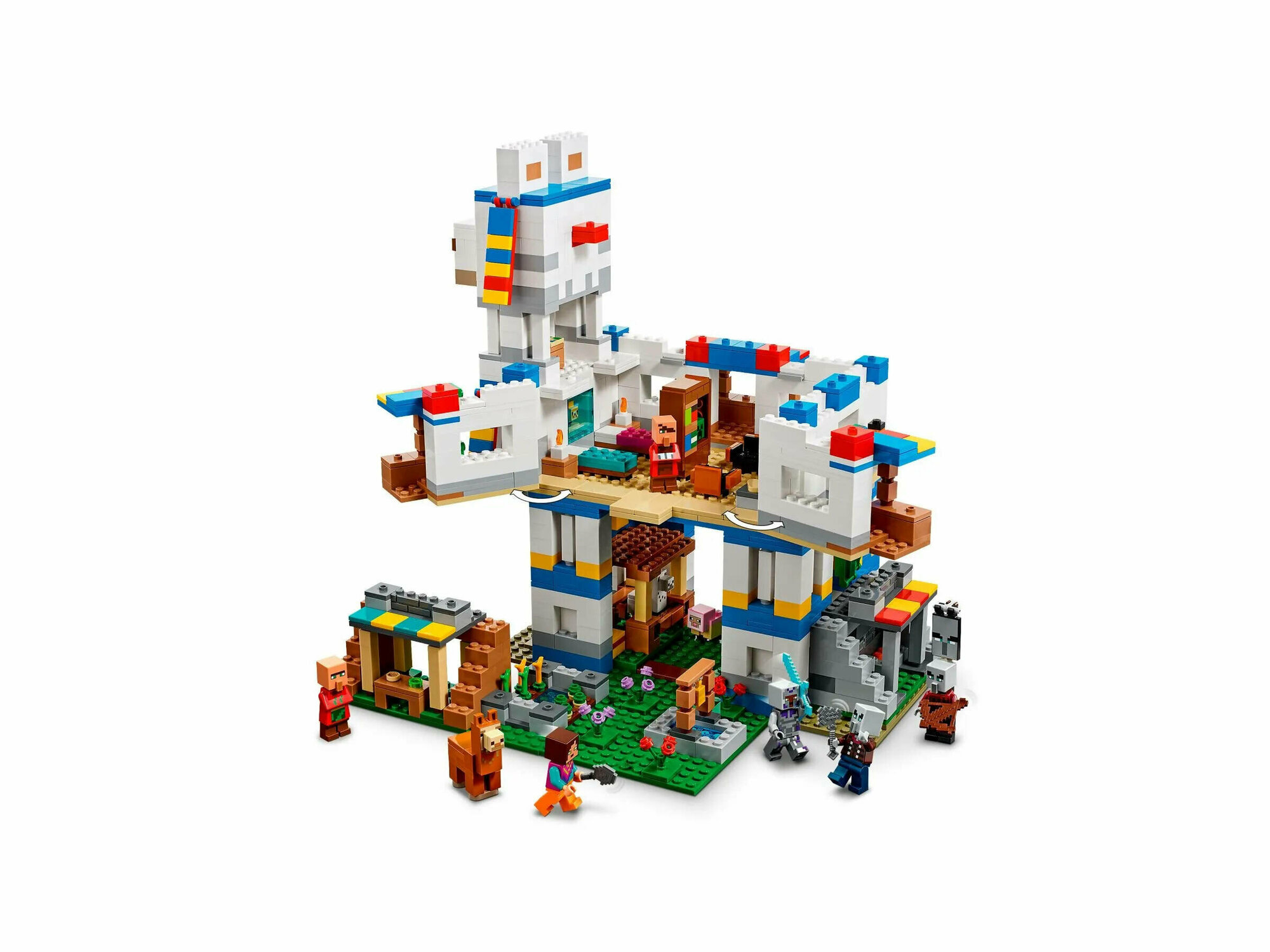 Конструктор LEGO Minecraft "Деревня лам" 21188 - фото №6