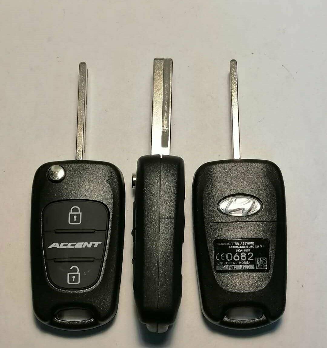 Корпус ключа Hyundai ACCENT HYN17BTE корпус выкидного ключа 3 кноп.