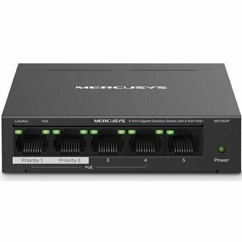 Коммутатор Mercusys MS105GP 333500₽