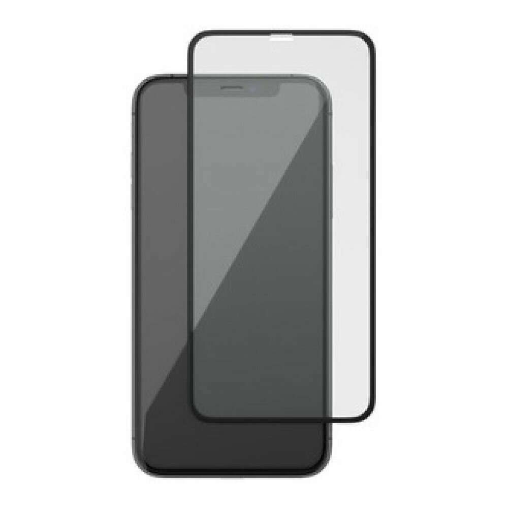 Защитное стекло Deppa 25D Full Glue для iPhone 13 mini чёрная рамка