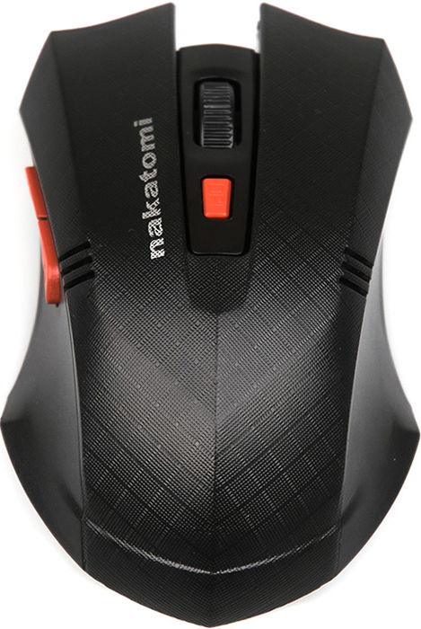 Игровая беспроводная мышь Nakatomi MRON-04UB (черный)