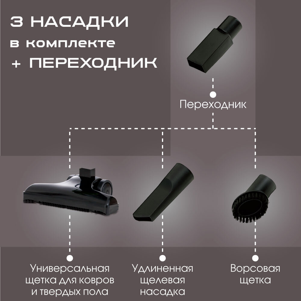 Ручной пылесос (handstick) ENDEVER SKYCLEAN VC-293, 650Вт, черный/серый - фото №3