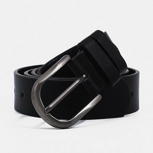 фото Ремень сима-ленд, размер 105, черный сима-лэнд