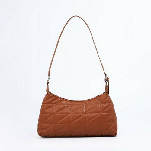 фото Сумка багет сима-ленд, коричневый