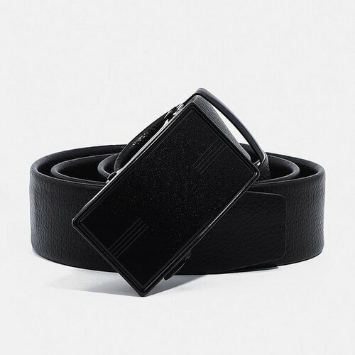 фото Ремень сима-ленд, размер 125, черный сима-лэнд