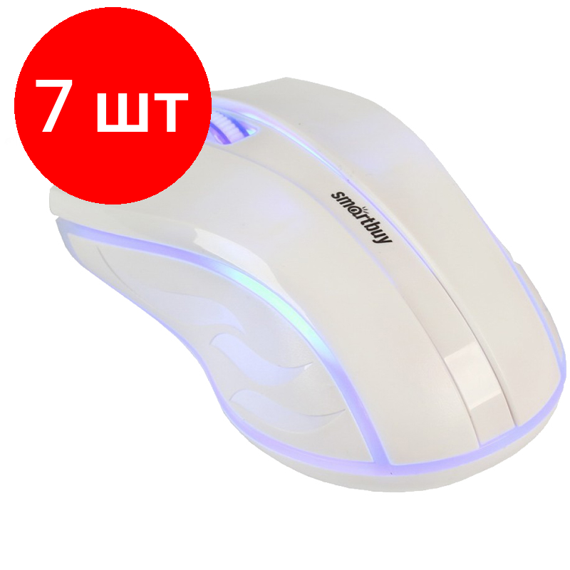 Мышь проводная с подсветкой Smartbuy ONE 338 (SBM-338-K), черный