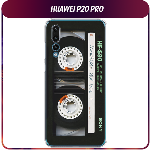 Силиконовый чехол на Huawei P20 Pro / Хуавей P20 Про Кассета