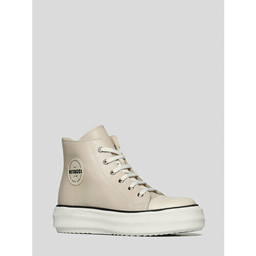 фото Ботинки vitacci, размер 39, бежевый