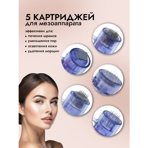 Картриджи для мезопен насадки 5 шт 379000₽