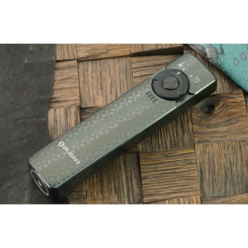фото Ручной фонарь с лазерным целеуказателем olight arkfeld ( pinwheel gunmetal grey) cw
