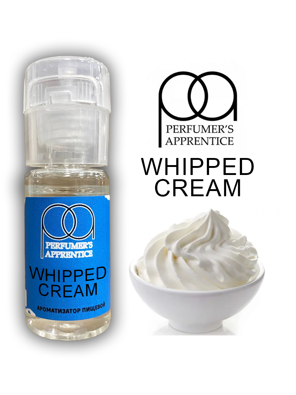 Ароматизатор пищевой Whipped Cream (TPA) 10мл