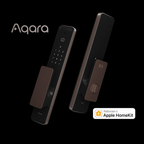 Дверной замок Aqara Smart Door Lock D200 (ZNMS23LM), Apple HomeKit, ZigBee/BLE 5.0/NFC замок накладной door lock 311 перф ключ