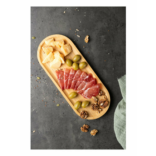 Блюдо сервировочное TAVOLONE Beauvois бамбук 34х141х19 см 735₽