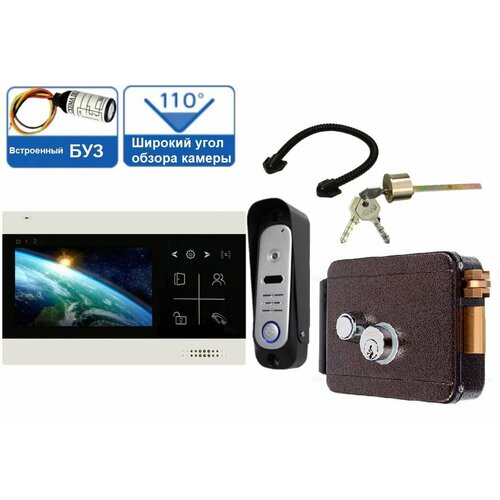 Комплект видеодомофона M102/4 (S) 4.3