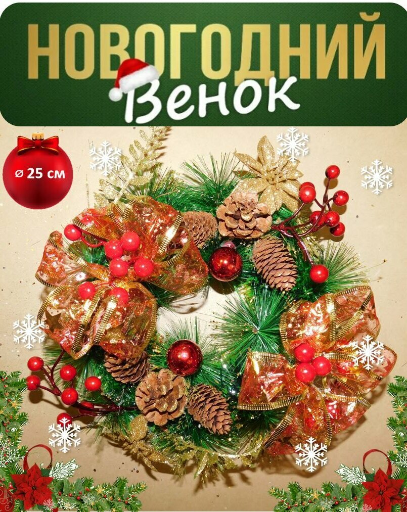 фото Новогодний венок