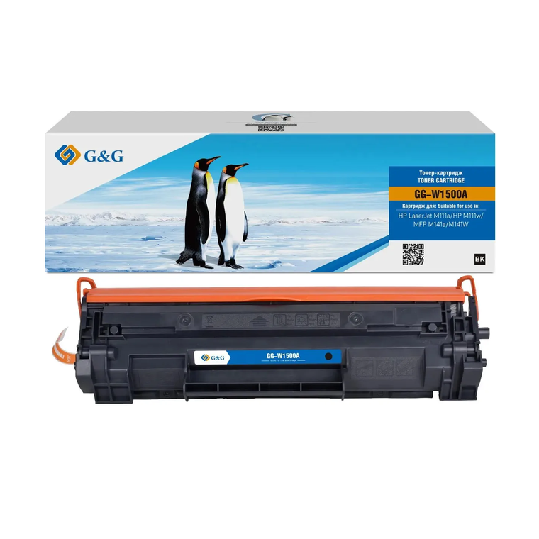 Картридж G&G GG-W1500A для HP LaserJet M111a/M111w/MFP M141a/M141W (975стр)