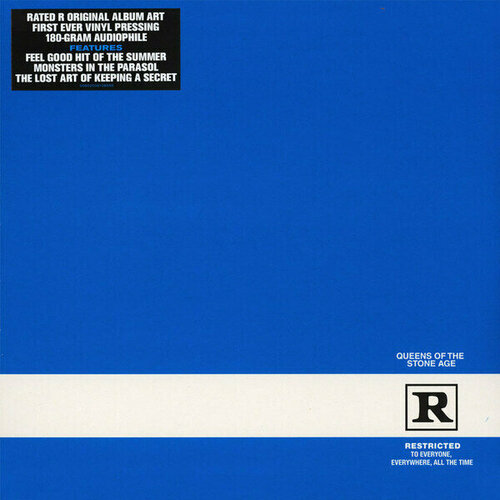 виниловая пластинка queens of the stone age rated r lp Виниловая пластинка Queens Of The Stone Age - Rated R. 1 LP