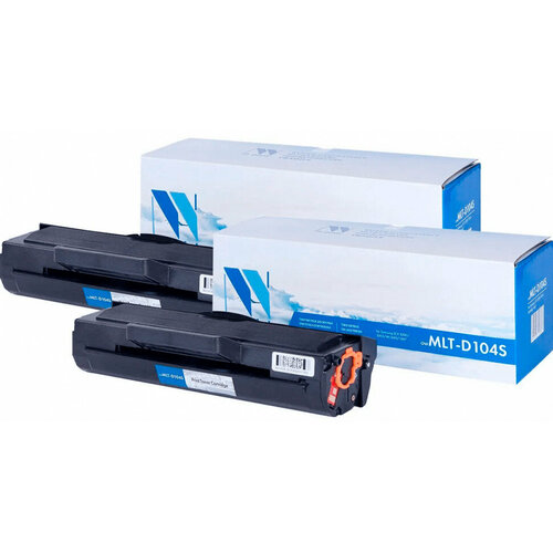 Комплект картриджей для лазерного принтера NVP NV-MLTD104S-SET2
