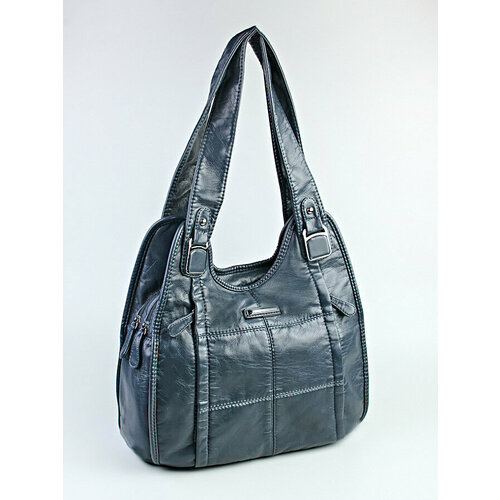 Сумка Babak, фактура гладкая, синий