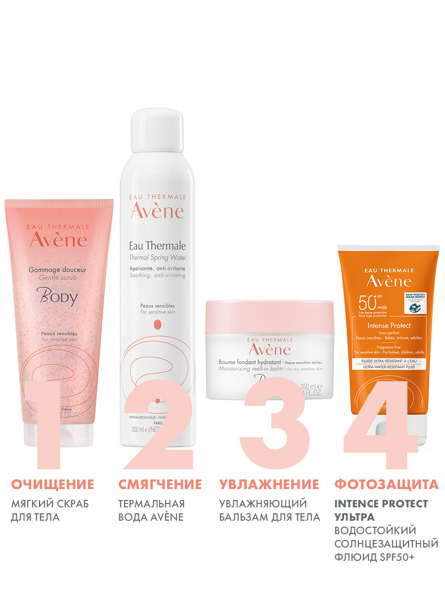 Бальзам Avene (Авен) Body для тела увлажняющий с тающей текстурой 250 мл Pierre Fabre Dermocosmetique - фото №17