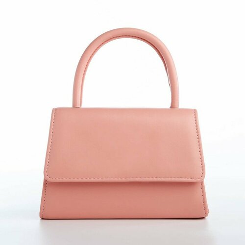 Сумка клатч Noname, розовый сумка клатч чистый хлопок velvet единый размер розовый