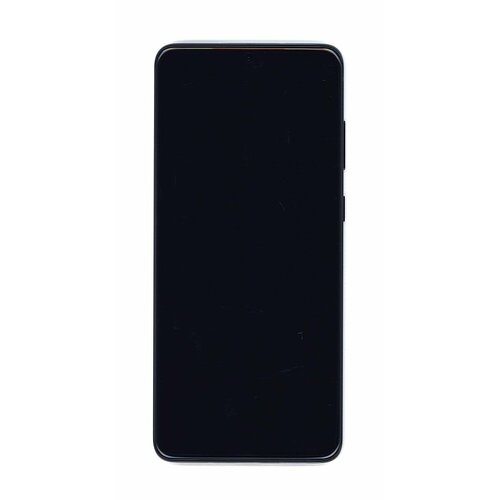 Дисплей для Samsung Galaxy S20 Plus SM-G985F в сборе с тачскрином и рамкой черный дисплей oled для samsung galaxy a20 sm a205 черный экран тачскрин модуль в сборе gh82 19571a