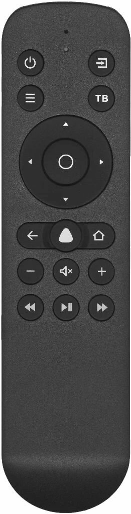 Голосовой пульт RCR60BT для телевизоров Яндекс. ТВ Irbis BBK DEXP HI Novex Витязь Hyundai Leff STARWIND Telefunken YUNO ECON Skyline Vekta ASANO