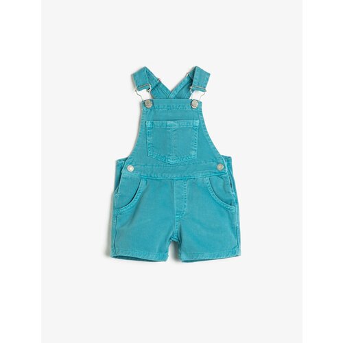 фото Шорты koton, размер 12-18 месяцев, синий