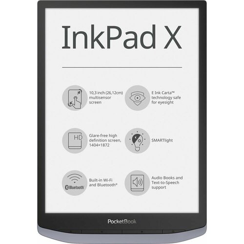 Электронная книга PocketBook InkPad X (PB1040-J-WW)