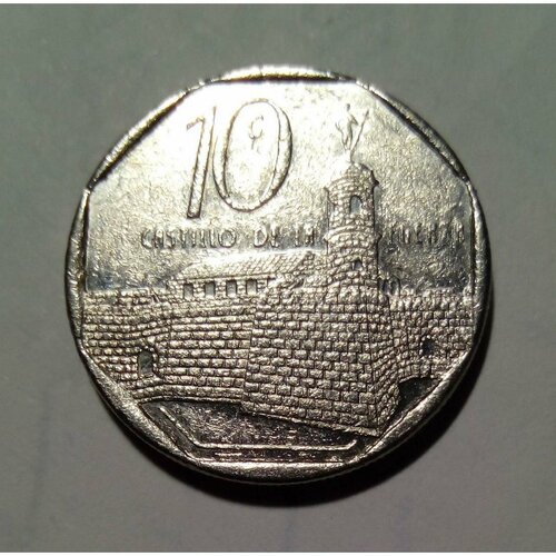 Монеты Куба 2002г. CASTILLO DE LA FUERZA Регулярный выпуск VF