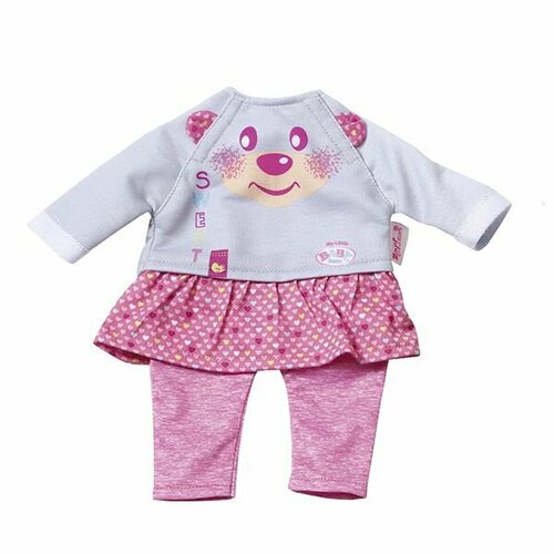 Zapf Creation my little Baby born 823-149 Бэби Борн Комплект одежды для дома, 32 см zapf creation 830 154 baby born комплект одежды для кукол с радужным пальто