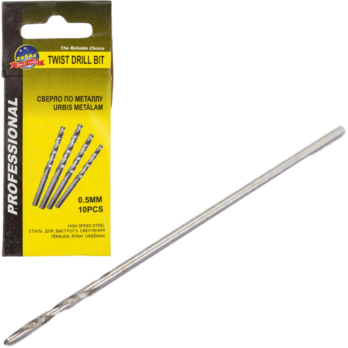 фото Сверло по металлу 0,5 мм. / 10 шт.